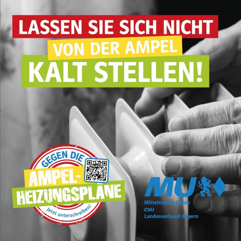 LASSEN SIE SICH NICHT VON DER AMPEL KALT STELLEN!